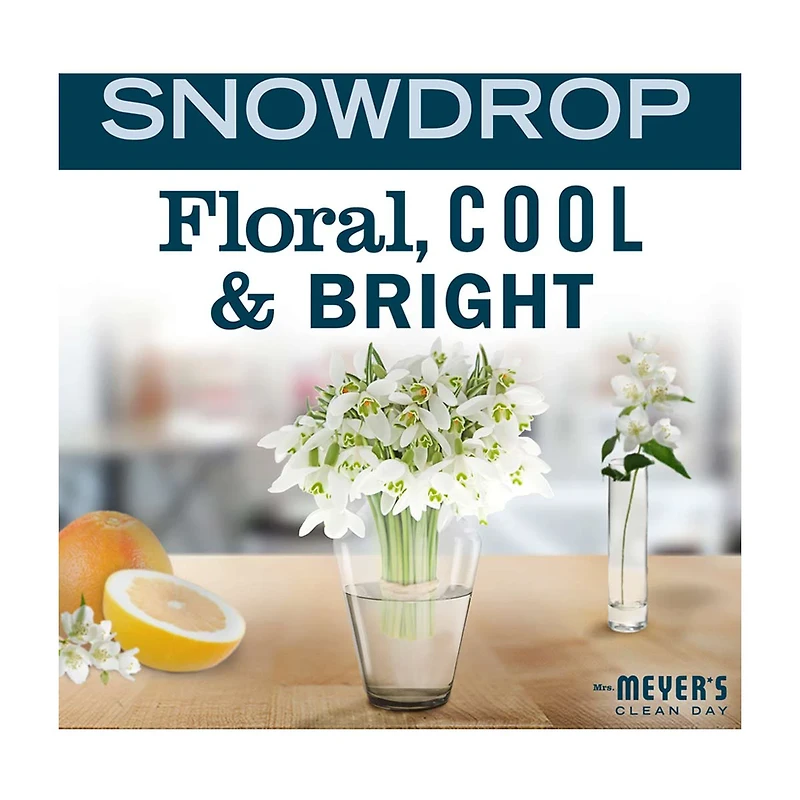 Mrs. Meyer's Clean Day Snowdrop Scent Liquid Hand Soap, 12.5 fl oz