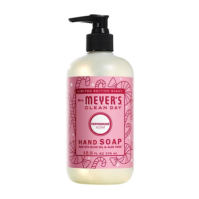Mrs. Meyer's Clean Day Liquid Hand Soap, Peppermint, 12.5 fl oz