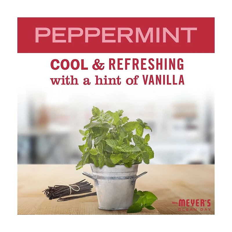 Mrs. Meyer's Clean Day Liquid Dish Soap, Peppermint Scent, 16 fl oz