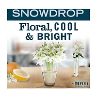 Mrs. Meyer's Clean Day Liquid Dish Soap, Limited Edition Snowdrop Scent, 16 fl oz