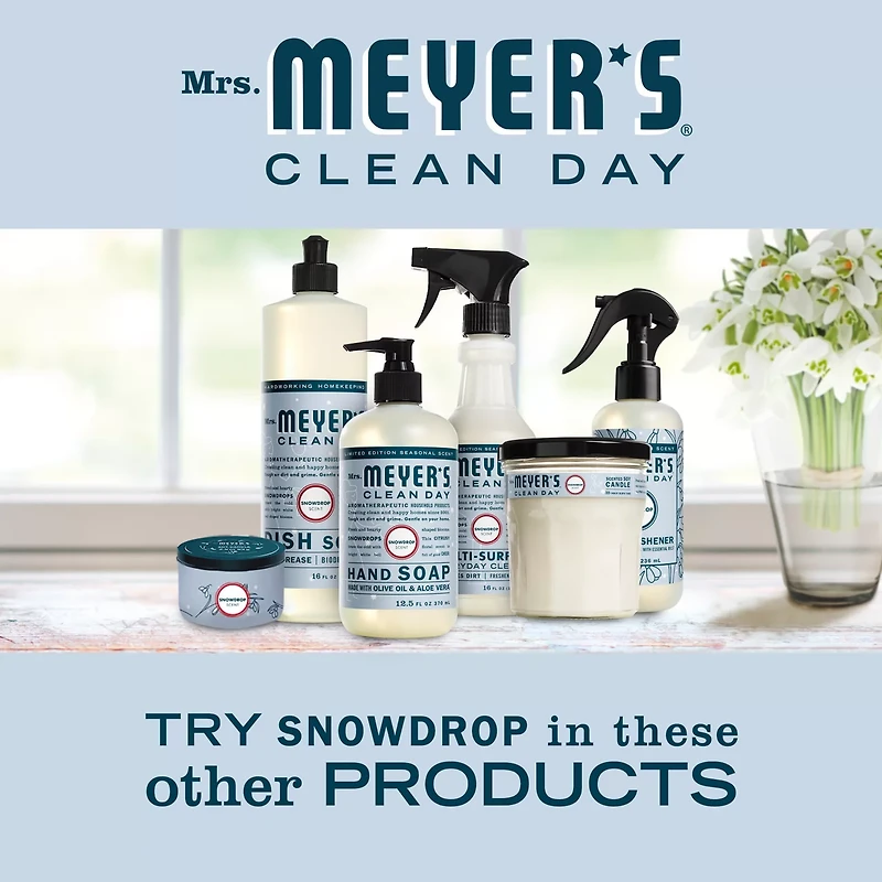 Mrs. Meyer’s Clean Day Multi-Surface Everyday Cleaner, Limited Edition Snowdrop Scent, 16 fl oz