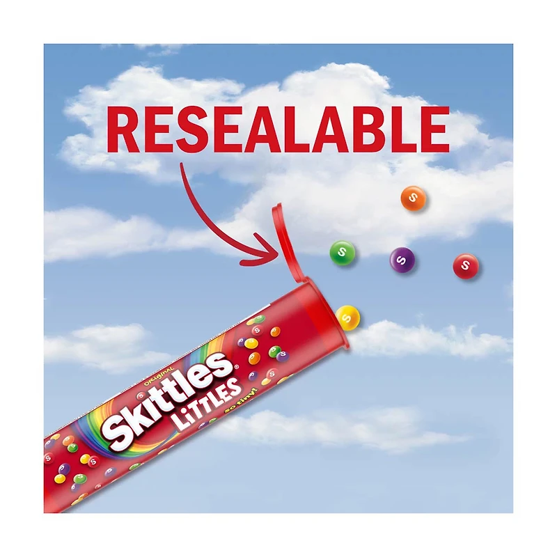 Skittles Original Littles Candy Tube