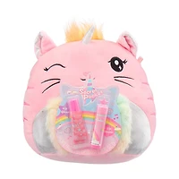 Caticorn Huggy Squeeze with Secret Pocket with Lip Gloss & Lip Balm