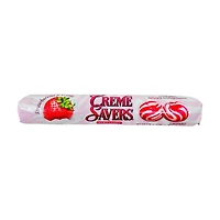 Creme Savers Hard Candy, Strawberries and Creme