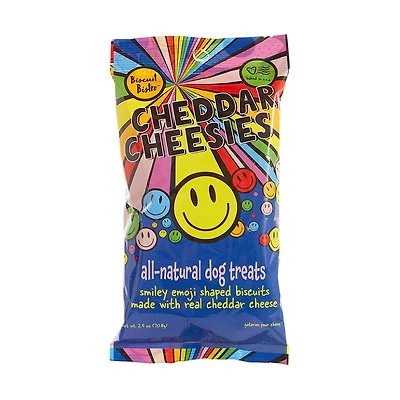 Biscuit Bistro Cheddar Cheesies All Natural Dog Treats, 2.5 Ounce