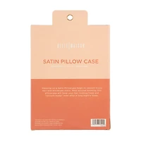 Belle Maison Satin Pillowcase, Orange