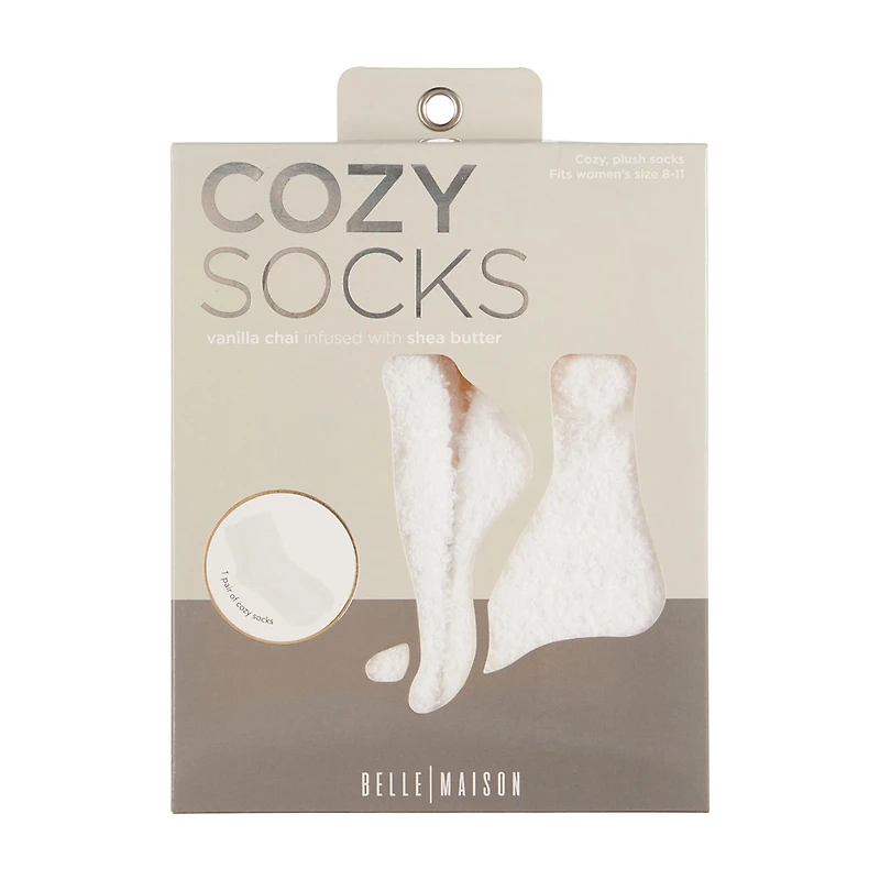 Belle Maison Vanilla Chai Cozy Socks