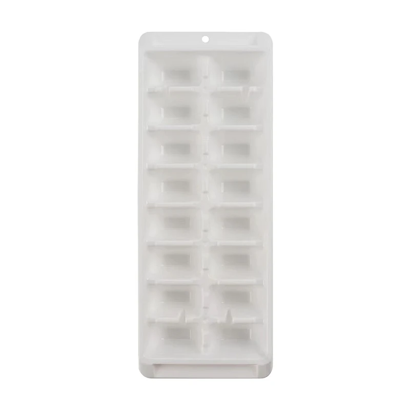 Rectangular Ice Cube Tray, White