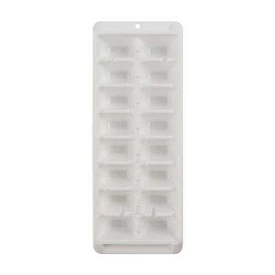 Rectangular Ice Cube Tray, White