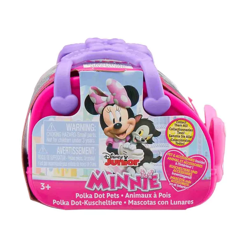 Disney Junior Minnie Mouse Polka Dot Pets Collectible Figures