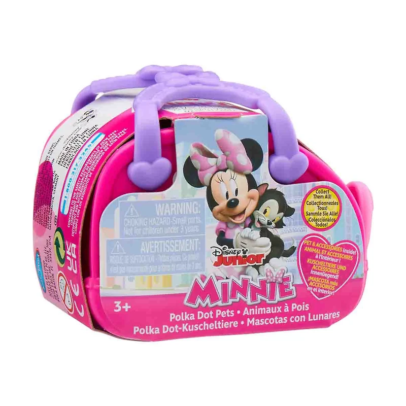 Disney Junior Minnie Mouse Polka Dot Pets Collectible Figures