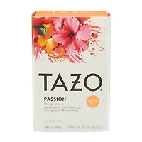 TAZO Tea Bags Passion Herbal Tea, 20 ct