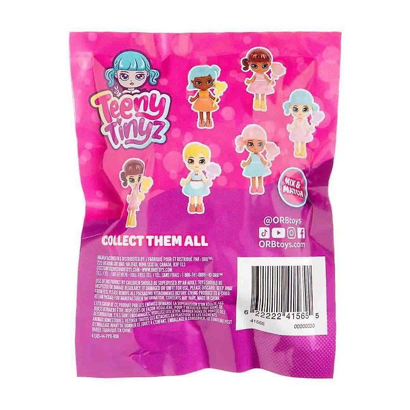 ORB Teeny Tinyz Surprise Doll Figure, 1 Piece