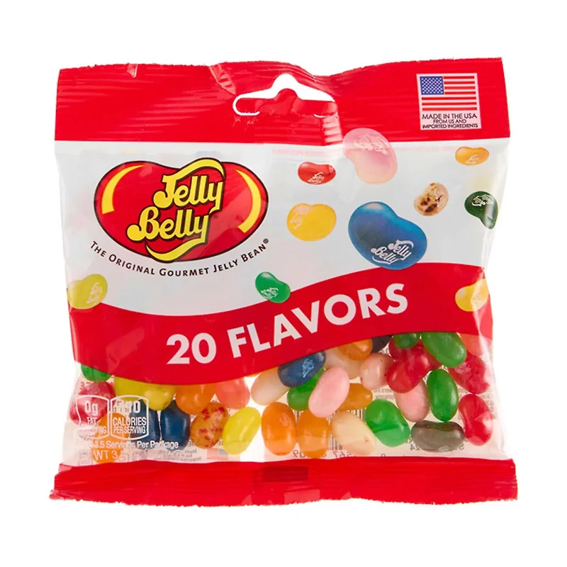 Jelly Belly 20 Flavor Jelly Beans, 3.5 oz