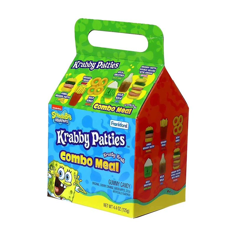 Frankford Krabby Patties Combo Meal Gummy Candy, 4.4 oz