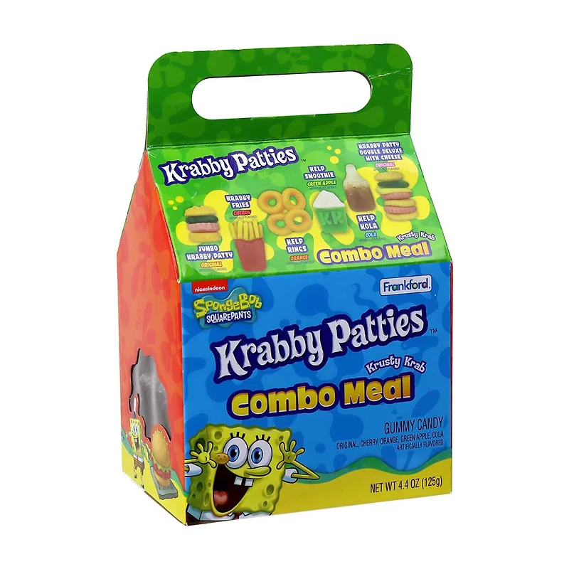 Frankford Krabby Patties Combo Meal Gummy Candy, 4.4 oz