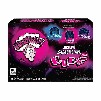 Warheads Galactic Cubes Theater Box