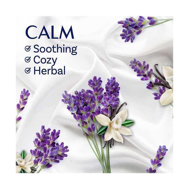 Downy Mega Dryer Sheets Fabric Softener Lavender and Vanilla Bean, 50 ct