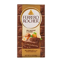 Ferrero Rocher Milk Hazelnut & Almond Chocolate Bar, 3.1 oz