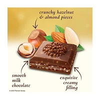 Ferrero Rocher Milk Hazelnut & Almond Chocolate Bar, 3.1 oz