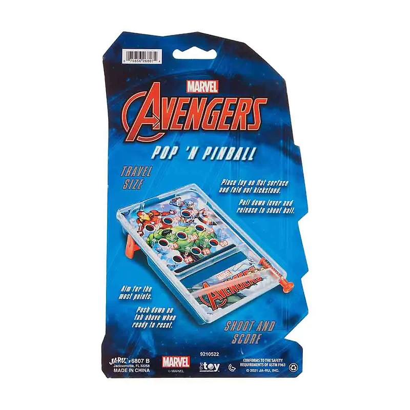 Ja-Ru Marvel Pop N Pinball Games