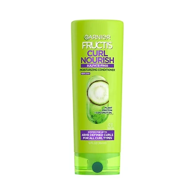Garnier Fructis Curl Nourish Moisturizing Conditioner, 12 fl oz
