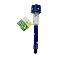 True Living Patriotic Solar Stake