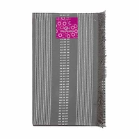 Rectangular Gray Table Runner, 14 x 72 in