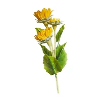 Artificial Yellow Sunflower with Long Stem