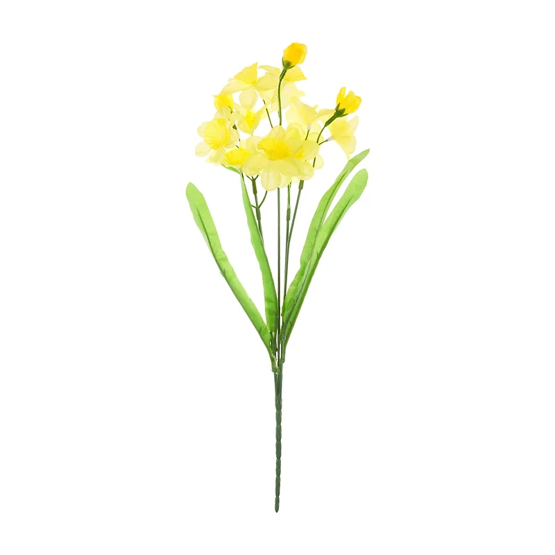 Artificial Wild Flower Stem, Yellow