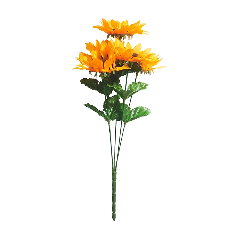 Artificial Sunflower Bush Gold