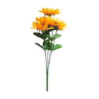 Artificial Sunflower Bush Gold