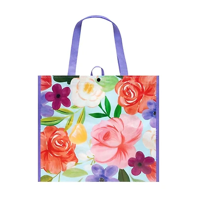Floral Reusable Tote Bag