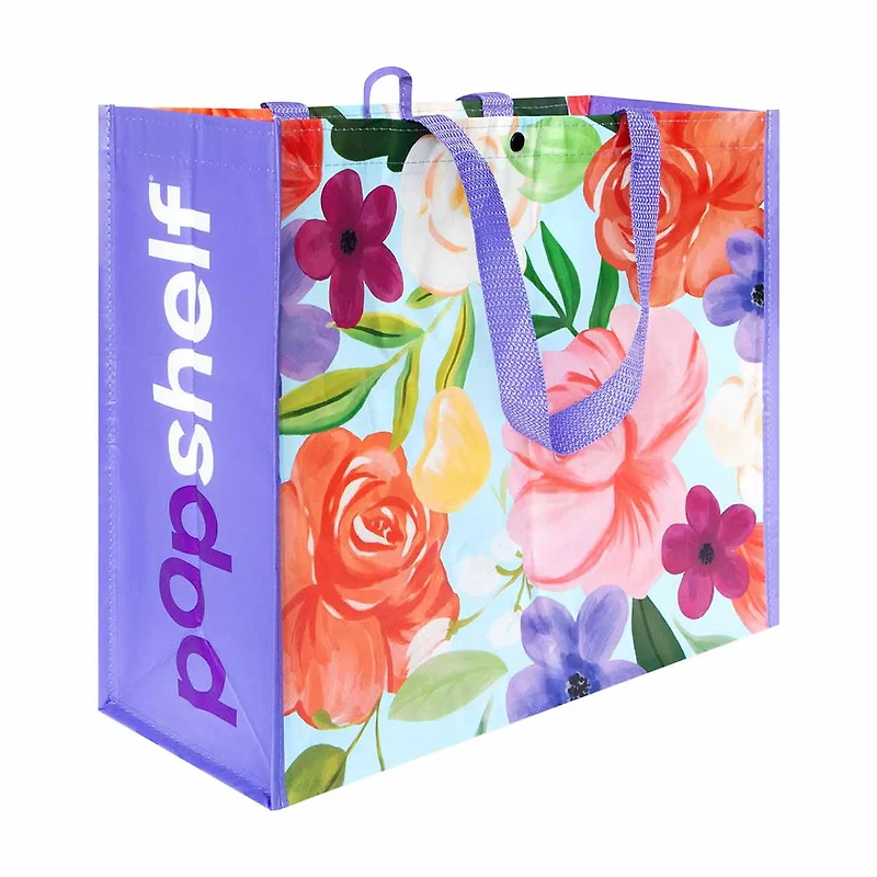 Floral Reusable Tote Bag