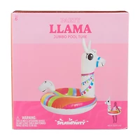SplashParty Llama Jumbo Pool Tube, 48 in