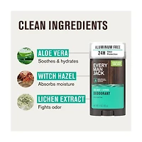 Every Man Jack Sea Salt + Citrus Aluminum Free Deodorant, 3 oz