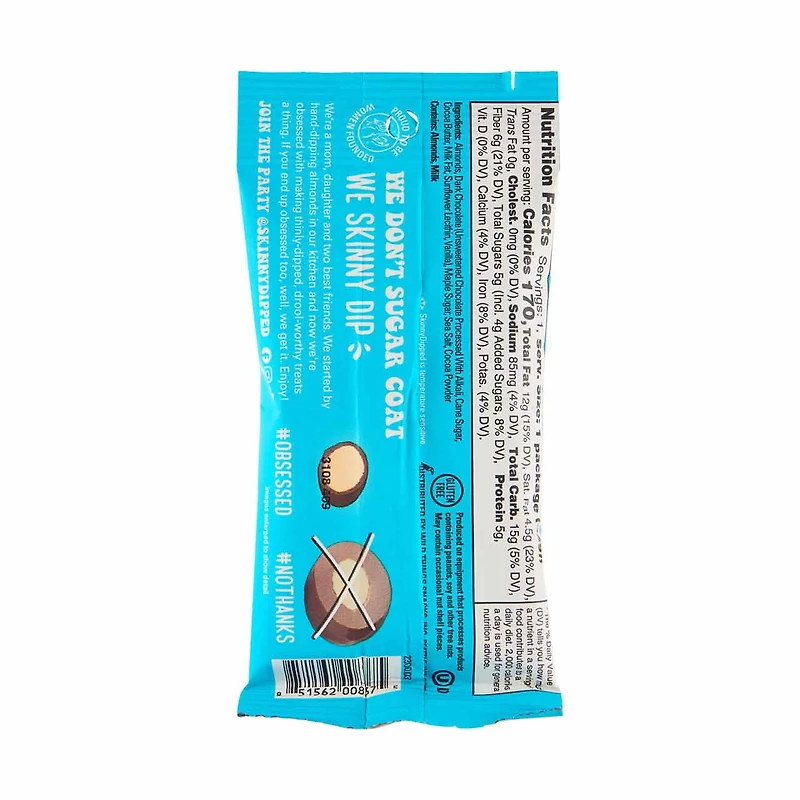 Skinny Dipped Almonds, Dark Chocolate Cocoa