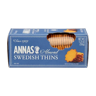 Annas Almond Swedish Thins, 5.25 oz