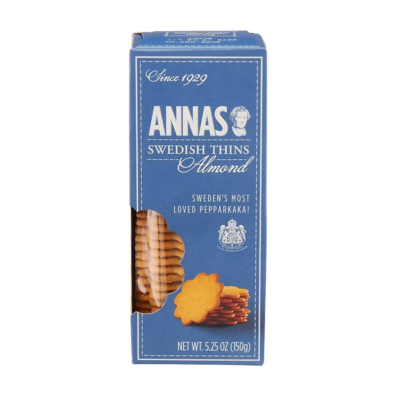 Annas Almond Swedish Thins, 5.25 oz