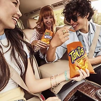 Takis Intense Nacho 3.25 oz Snack Size Bag, Cheese Rolled Tortilla Chips