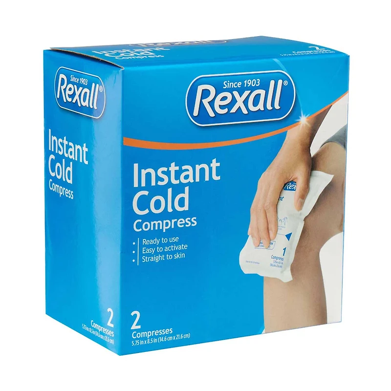Rexall Instant Cold Pack, 2 ct