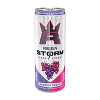 Reign Storm Clean Energy Drink, Harvest Grape, 12 fl oz