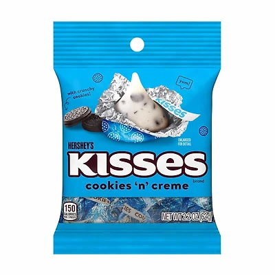Hershey's Kisses Cookies 'n' Creme Candy, 2.2 oz