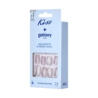 Kiss Galaxy One Step Salon Press-On Nails, Be Glam, 24 ct