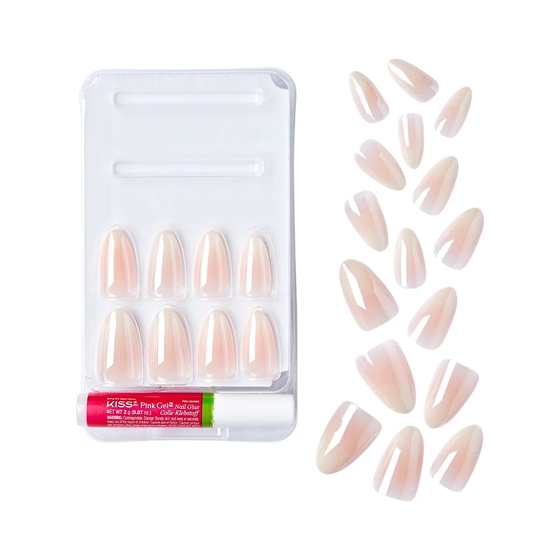 Kiss Galaxy FX One Step Salon Press-On Nails, Welcome, 24 ct