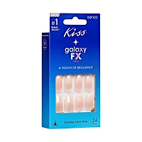 Kiss Galaxy FX One Step Salon Press-On Nails, Welcome, 24 ct