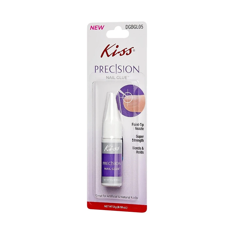Kiss Precision Nail Glue, 0.10 oz