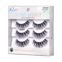 Kiss Wispy Effect Remy Collection, Opulent, 3 ct