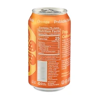 Poppi Orange Prebiotic Soda, 12 fl oz