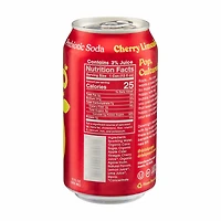 Poppi Cherry Limeade Prebiotic Soda, 12 fl oz